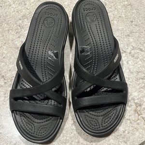 Womens Croc slides